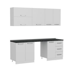 Minar 220 Cm Mutfak Dolabı Beyaz 220-B10