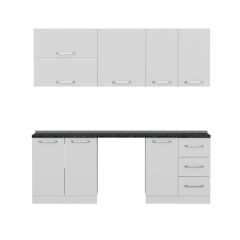 Minar 220 Cm Mutfak Dolabı Beyaz 220-B10