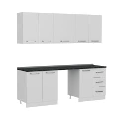 Minar 220 Cm Mutfak Dolabı Beyaz 220-B11