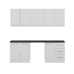 Minar 220 Cm Mutfak Dolabı Beyaz 220-B11