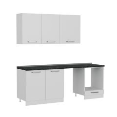 Minar 220 Cm Mutfak Dolabı Beyaz 220-B13