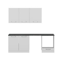 Minar 220 Cm Mutfak Dolabı Beyaz 220-B13