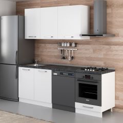 Minar 220 Cm Mutfak Dolabı Beyaz 220-B13