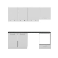 Minar 220 Cm Mutfak Dolabı Beyaz 220-B14