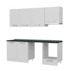 Minar 220 Cm Mutfak Dolabı Beyaz 220-B14