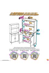 Lunera G:90 cm Beyaz Mutfak Dolabı Çok Amaçlı Açık Bölmeli Fırın Mutfak Dolabı 90x163,4x32,5 cm