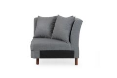 Kristal Köşe Modül - Koyu Gri