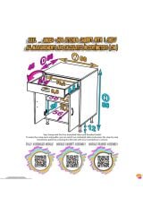 Valya Çekmeceli Beyaz 80 cm Genişlikte Mutfak Dolabı Ocak Alanlı 2 Bölmeli 80x88x56 cm Dolap