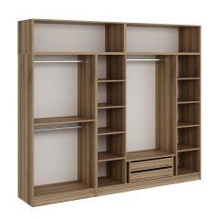 Minar Kale 6 Kapaklı 2 Ç Dolap Ve Yüklük Dore Antrasit