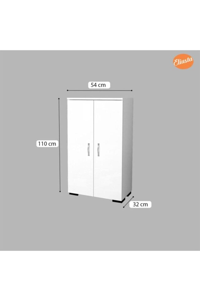 Çok Amaçlı Dolap Banyo Dolabı Bahçe Dolabı Mutfak Dolabı Ofis Dolabı Kiler Kapaklı Raflı