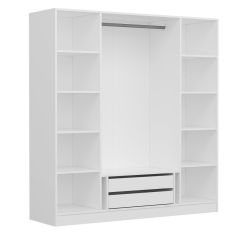 Minar Kale Country 4 Kapak 2 Ç Zincir Dolap - E.Beyaz