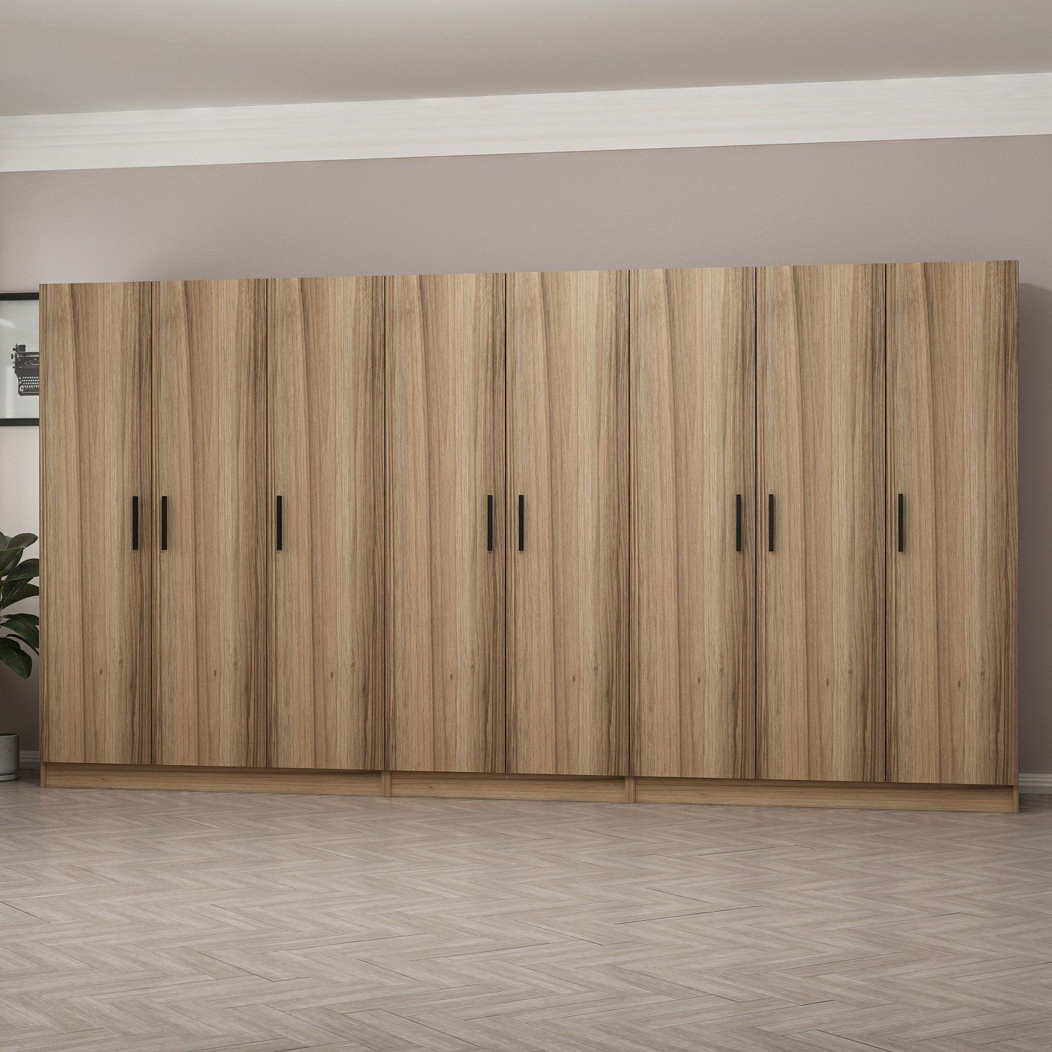 Minar Kale 8 Kapaklı 4 Ç Dolap Dore