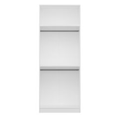 Kale 2 Kapaklı Zincir Dolap-Yüklük - Beyaz