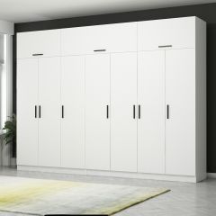 Kale 7 Kapaklı Zincir Dolap-Yüklük - Beyaz