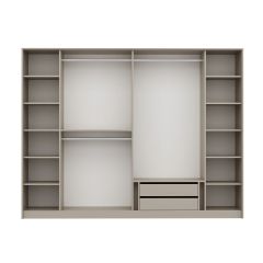 Kale Luxe 6 Kapaklı Gardrop - Kumtaşı