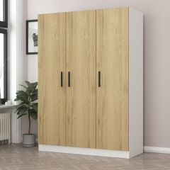 Kale 3 Kapaklı 2Ç Dolap -  Ceviz