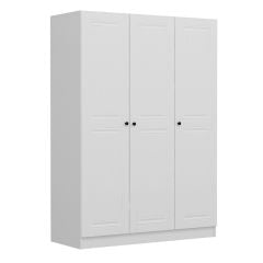 Kale 3 Mebran Kapaklı 2Ç Dolap - Beyaz