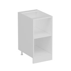 Minar Mutfak Alt Modül 1K1R 40Cm Dolap Beyaz/Antrasit - A1