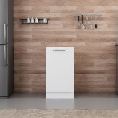 Minar Mutfak Alt Modül 1K1R 45Cm Dolap Beyaz - B1