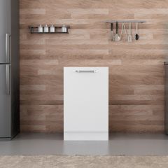 Minar Mutfak Alt Modül 1K1R 50Cm Dolap Beyaz - B1