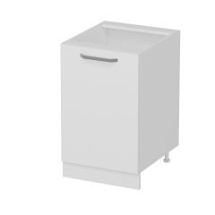 Minar Mutfak Alt Modül 1K1R 50Cm Dolap Beyaz - B1