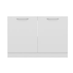 Minar Mutfak Alt Modül 2K 120Cm Evye Dolap Beyaz - B1