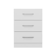 Minar Mutfak Alt Modül 3Ç Nray 60Cm Dolap Beyaz - B1