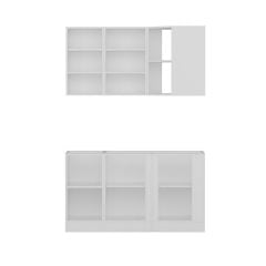 Minar 145Cm Köşe Mutfak Dolabı - Beyaz K145-B1