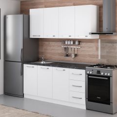 Minar 175 Cm Mutfak Dolabı Beyaz 175-B1