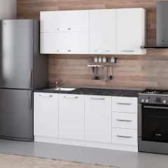 Minar 175 Cm Mutfak Dolabı Beyaz 175-B2