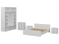 Kale Yatak Odası Set 65 Beyaz Mebran