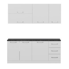 Minar 195 Cm Mutfak Dolabı Beyaz 195-B2