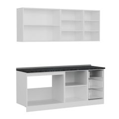 Minar 195 Cm Mutfak Dolabı Beyaz 195-B2