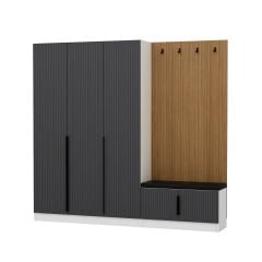 Kale Dekor Panel 3 K 1B Raf Portmanto+Ayk Mind Byz Mbr Çizg Ant