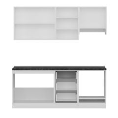 Minar 200 Cm Mutfak Dolabı Beyaz 200-B5