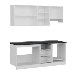 Minar 200 Cm Mutfak Dolabı Beyaz 200-B5