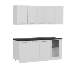 Minar 190Cm Köşe Mutfak Dolabı - Beyaz K190-B1