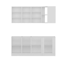 Minar 190Cm Köşe Mutfak Dolabı - Beyaz K190-B1