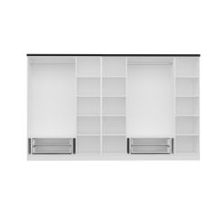 Kale Plus 7 Kapak 4 Çekmece Zincir Dolap - Beyaz