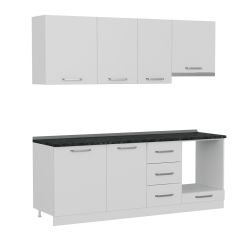 Minar 215 Cm Mutfak Dolabı Beyaz 215-B5