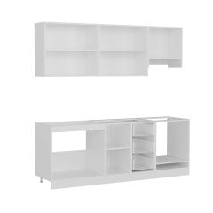 Minar 220 Cm Mutfak Dolabı Beyaz 220-B6