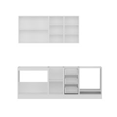 Minar 220 Cm Mutfak Dolabı Beyaz 220-B7