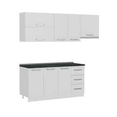 Minar 220 Cm Mutfak Dolabı Beyaz 220-B8