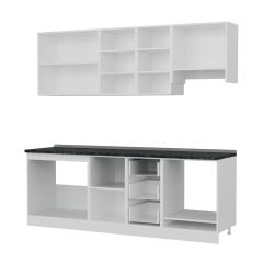 Minar 225 Cm Mutfak Dolabı Beyaz 225-B5