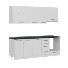 Minar 225 Cm Mutfak Dolabı Beyaz 225-B5