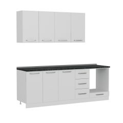 Minar 225 Cm Mutfak Dolabı Beyaz 225-B6