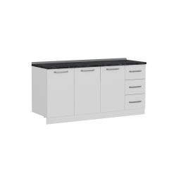 Minar 175 Cm Mutfak Dolabı Beyaz 175-B1 -Alt Modül