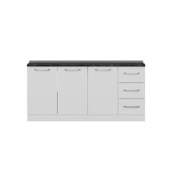 Minar 175 Cm Mutfak Dolabı Beyaz 175-B1 -Alt Modül