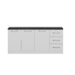 Minar 185 Cm Mutfak Dolabı Beyaz 185-B1-Alt Modül