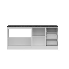 Minar 185 Cm Mutfak Dolabı Beyaz 185-B1-Alt Modül